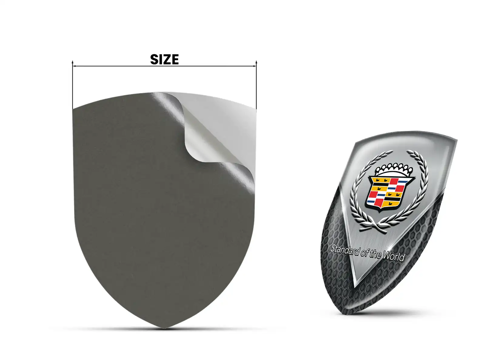 Cadillac Autocollants Fenêtre Sport Personnalisables Solides R